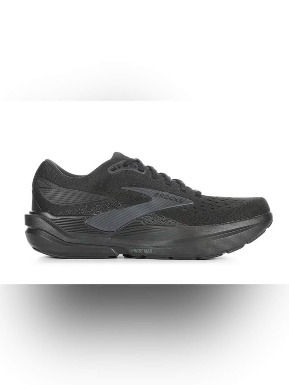 Brooks Men’s Ghost Max Running Shoe - Black Size 10 NEW
